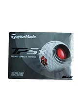 2023 TaylorMade TP5x Golf Balls - 1 Dozen ( 12 balls)