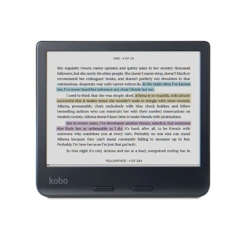 Kobo Libra Colour E-Reader 32GB Wi-Fi Nero PACCHETTO include SleepCover originale - Foto 4 di 6
