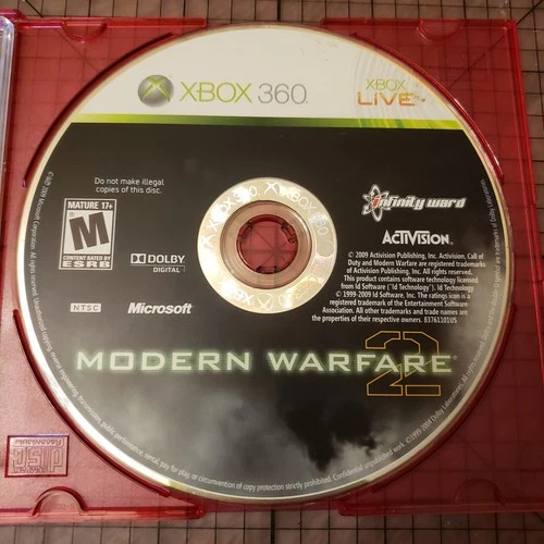 Call of Duty: Modern Warfare 2 Microsoft Xbox 360 Disc Only