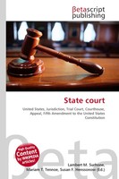 Lambert M. Surhone (U. A.) | State Court | Taschenbuch | Englisch (2026)