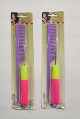 2 Pack of Crochet Needle and Comb Set | For Hair Extension Application