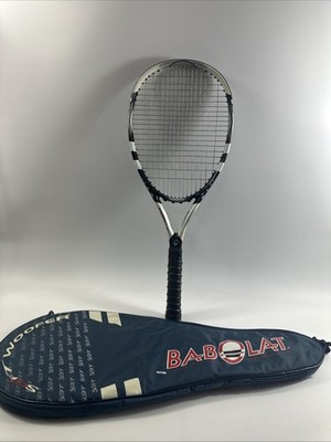 BabolaT SOFT POWER  4 3/8 grip W/ carry bag and new grip wrap RARE