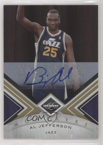 Al Jefferson #83 2010 Panini Limited Monikers Gold card