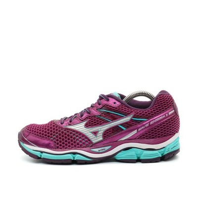 Mizuno Damen Wave Enigma 5 Sneaker Lila Mesh Atmungsaktiv Laufschuhe EU 38