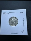1938 S LIBERTY MERCURY 90% SILVER DIME Nice CIRCULATED COIN
