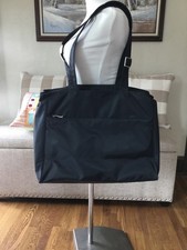 Motherhood MiMi Maternity Black Double Handle Divided 9 Compartment Diaper Bag
