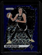 Megan Gustafson 2024 Panini Prizm WNBA Blue Velocity Prizms