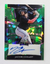 2025 Leaf Metal Jacob Cozart Crystal Green RC AU SN 4/6 Guardians