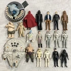 Vintage Star Wars 77-83 Figure Lot Of 19 - Bespin Han, Luke, Sensorscope R2