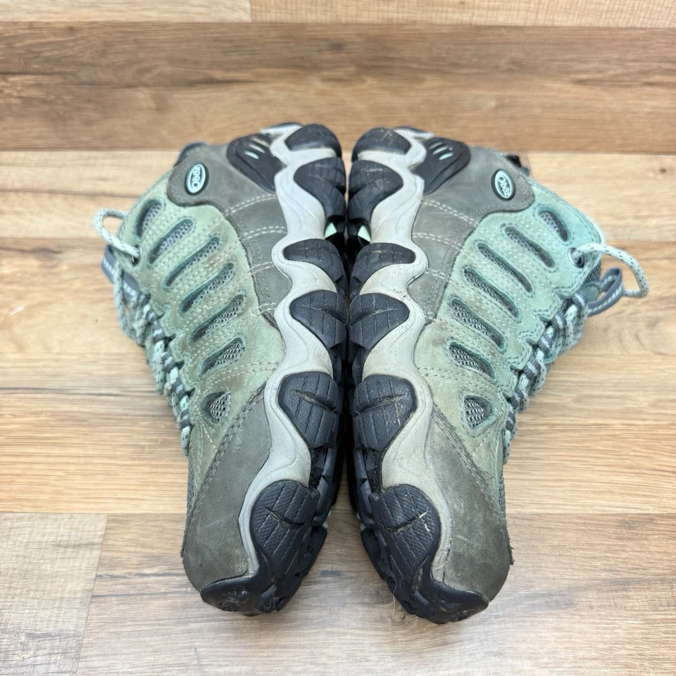 Oboz Sawtooth II Womens Size 10 Green Brown Athletic Waterproof Hiking Shoes - Image 4 of 4