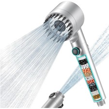 Duschkopf Filter Hochdruck Handbrause Wasserfilter Regen Massage 15 Stufen 1 stk