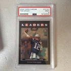 2008 Topps Chrome TC121 Tom Brady PSA 9 Mint