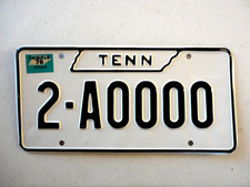 1976 Tennessee SAMPLE License Plate in Excellent condition