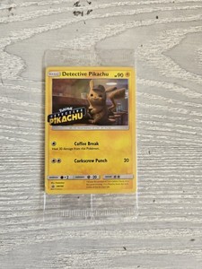 detective pikachu pokemon cards ebay Detective Pikachu Card