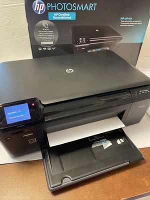 HP Photosmart D110a All-In-One Wireless Printer/Copy/Scan Black Clean, Read