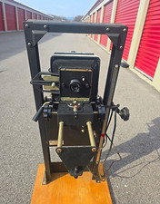 Beseler 23C II Darkroom Photo Enlarger w/ Wood Baseboard, Portable, Black