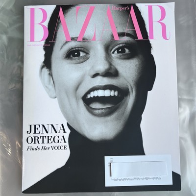 Harper's Bazaar Jenna Ortega June 2025 USA Black & White Cover NEW Magazine