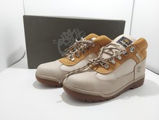 Timberland Field Boot Mid Boot Light Beige Nubuck Size 6 Juniors