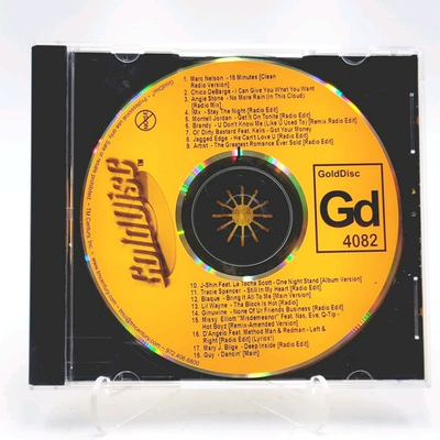 #ad #4082 TM Century GoldDisc Radio Broadcast CD Gold Disc ODB Lil Wayne Missy E. $24.99