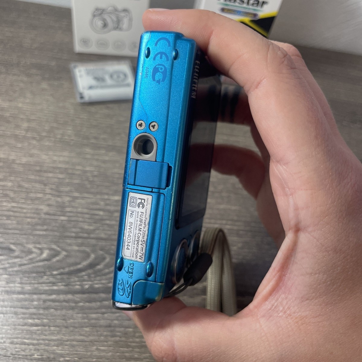 READ DESC* Fujifilm FinePix Z20fd Digital Camera – Blue (Tested