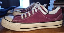 Converse "The Winner" Sears shoes sneakers Maroon 8M 9.5W RARE COLLECTIBLE