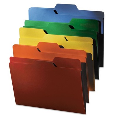 Find It All Tab File Folders, Letter Size, Back to School 80 Pack, Assorted