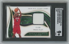 2019-20 Panini Immaculate ASG Special Event Khris Middleton Patch /99 SGC 9