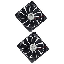 2Pcs Fit For Poweryear HT12025H12S 12V 0.35A 12CM 12025 Cooling Fan 2-wire HOT