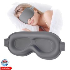 Sleep Mask, Sleep Masks for Men Women, Zero Eye Pressure 3D Sleeping Mask, 10...