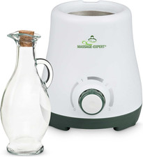 Scalda-Olio Da Massaggio Con Contenitore in Vetro, Riscalda Piacevolmente L'Olio