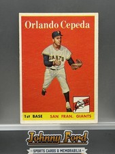 Top 10 Orlando Cepeda Baseball Cards 22