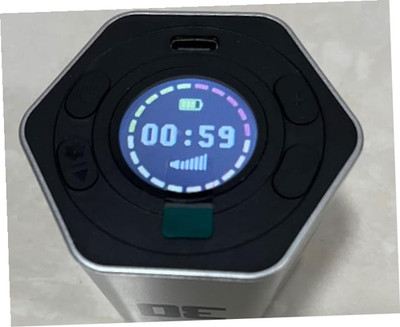 TIPURA POMODORA Silver Hexagon Productivity Desk & Counter Timer NIB Sealed