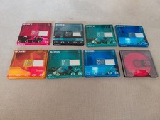 Sony Minidisc 74 Min 8pk 7 New and Sealed 1 Open Unused
