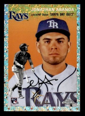 2023 Topps Chrome Platinum Anniversary Rose Gold #15 Jonathan Aranda /75