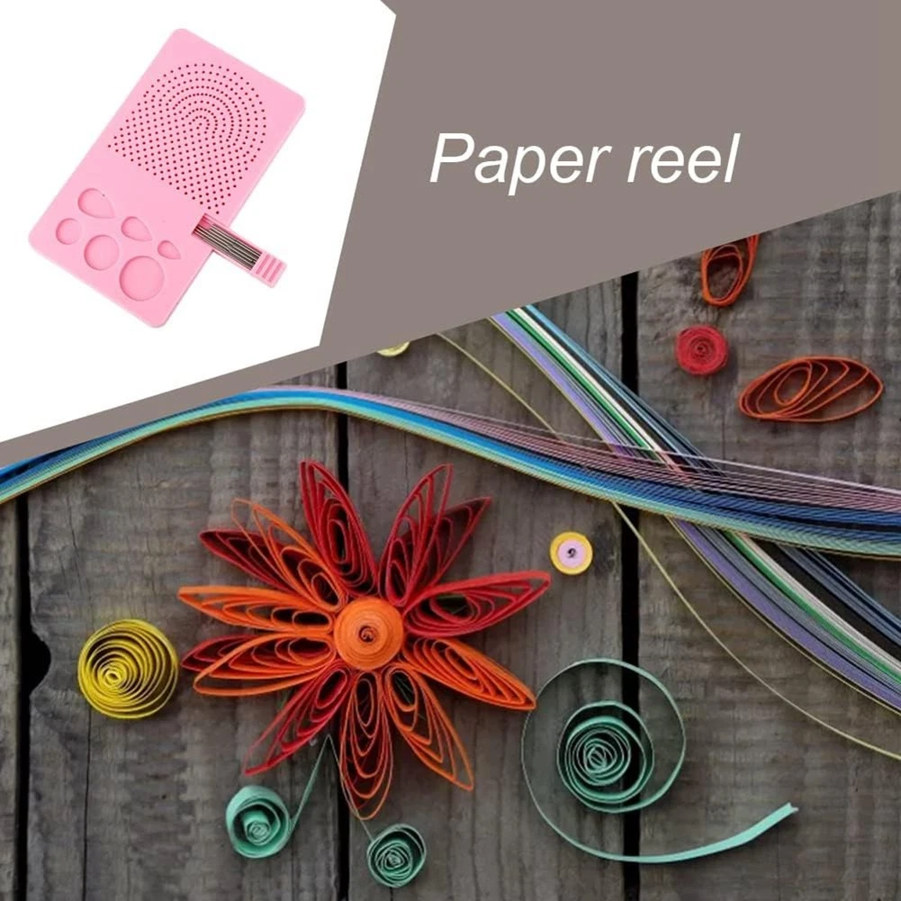 Guide Quilling Board Portable Quilling Knitting Board Grid Guide Winding7367