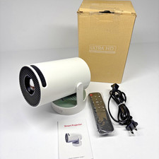 Mini Projector WiFi and Bluetooth 4K Support 220 rotating,base speaker android11