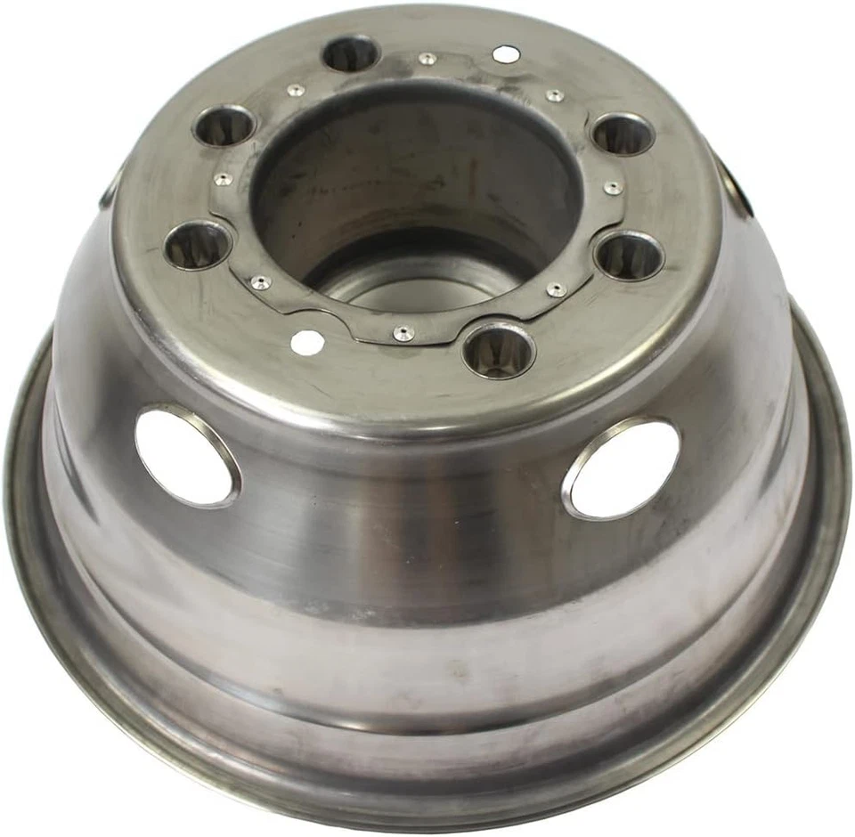 Juego tapacubos simuladores de doble rueda Ford F450 F550 1999-2002 19,5" 8 pernos Foto 4 de 4