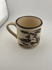FILSON STONEWARE MUG NATURAL / DEER NWB