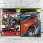 Xbox Game Lot Need for Speed Underground + Starsky & Hutch CIB Racing Bundle