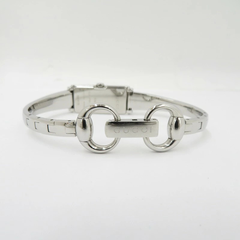 GUCCI 2P diamond bangle watch boot pattern analog… - image 5