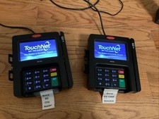 2-Ingenico iSC250 Touch NetPayment Credit Card Terminal Readers-No Pens-Works!