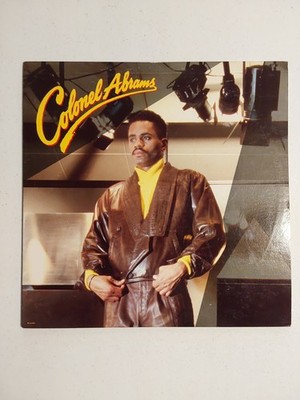 COLONEL ABRAMS SELF TITLED LP 1985 MCA RECORDS MCA-5682
