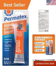 1.5 oz Flowable Silicone Sealant for Windshield  Glass - Leak Proof Protection