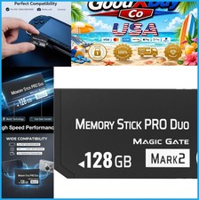Memory Stick PRO Duo 128GB High Speed Card for PSP Camera AVCHD Recording