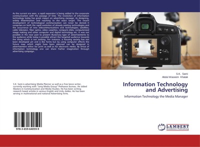 Information Technology and Advertising Information Technology the Media Manager