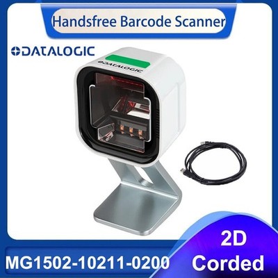 Datalogic Magellan 1500i 1D 2D Presentation Barcode Scanner with USB cable White