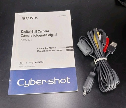 Sony Cyber-shot DSC-HX1 9.1MP Digitalkamera mit 4gb Speicher & Handbuch - Bild 12 von 12