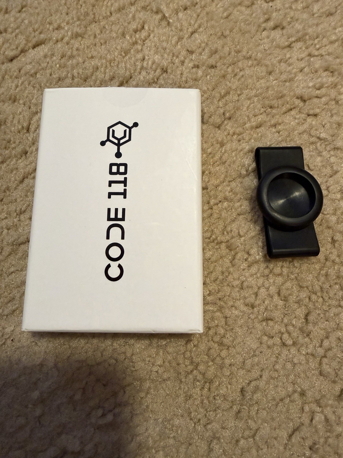 Code 118 Wallet RFID Blocking Aluminum White Glow… - image 8