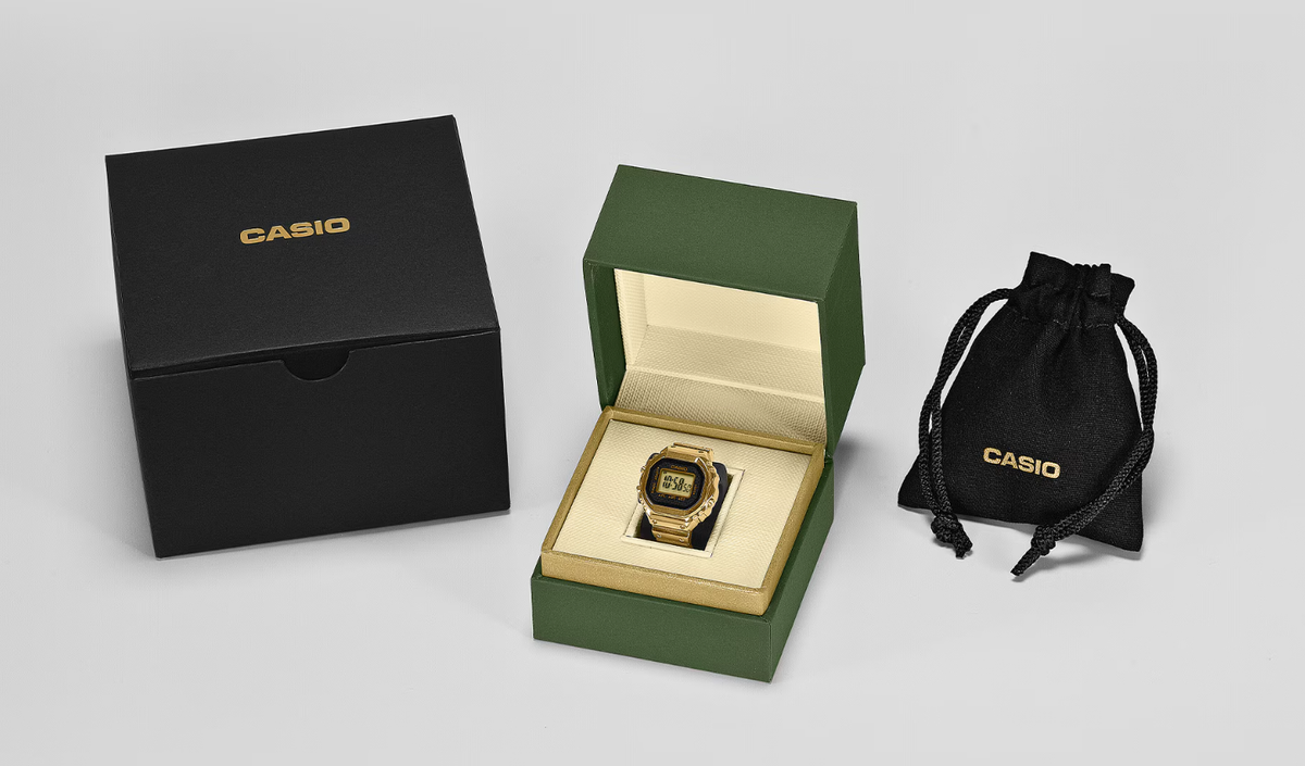 カシオ CASIO RING WATCH / CRW-001G-9JR CRW001G-9 | Gold CASIO Ring Watch | CASIO