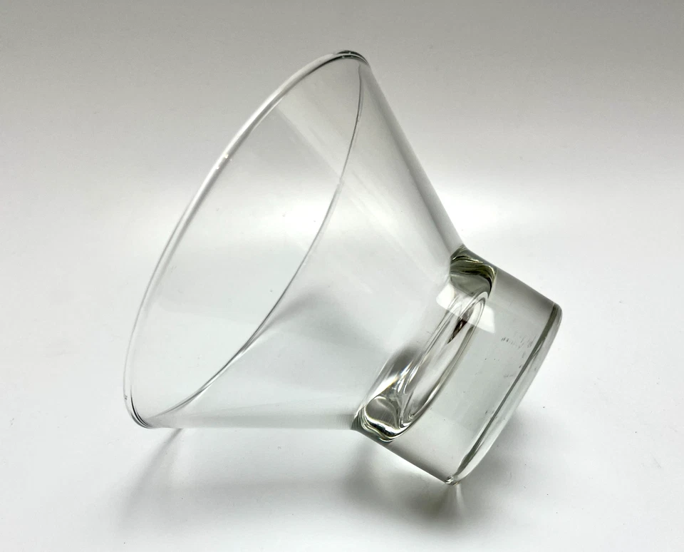 Bormioli Rocco Utopia Ellipse Glass Dessert Bowls Unused Set of 6 13cm W x 9cm H - Image 3 of 4